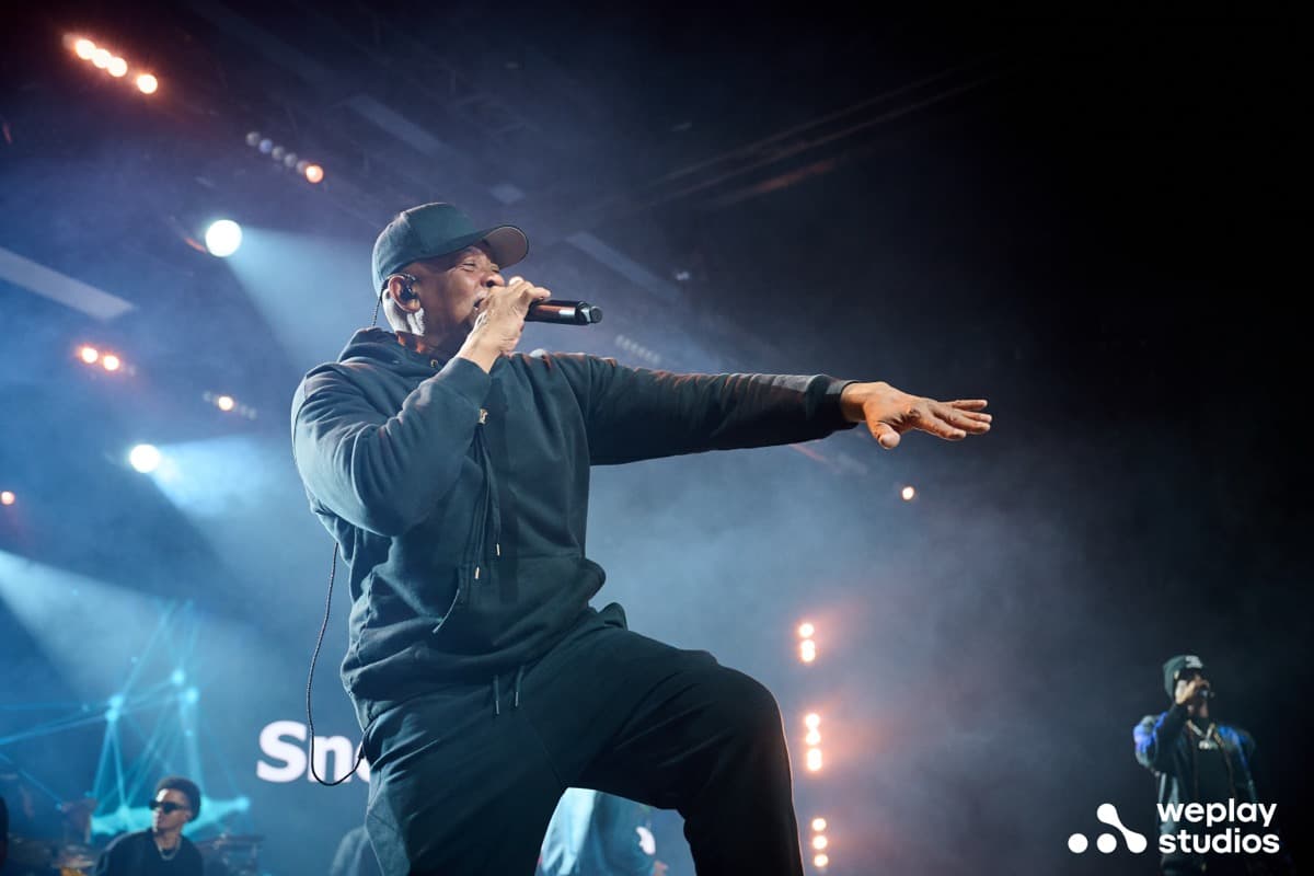 Dr. Dre at WePlay Studios